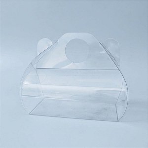 Sacola Mini Transparente de Acetato - Ref.S03 - 7X4X4 - 20 unidades - CAC - Rizzo