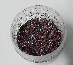 Brilho para Decoração - Glitter Colorido Holográfico - Jeni Joni - 10g - Rizzo Confeitaria