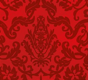 Papel Chumbo 10x9,7cm - Adamascado Vermelho - 300 unidades - Cromus - Rizzo Embalagens