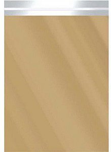 Saco Metalizado com Aba Adesiva Dourado 15x20cm - 50 unidades - Cromus - Rizzo