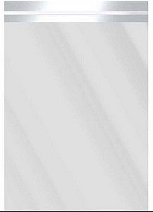 Saco Metalizado com Aba Adesiva Prata 15x20cm - 50 unidades - Cromus - Rizzo