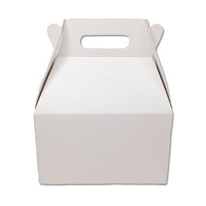 Caixa Sacolinha S11 (16x10,2x9,5cm) Branca 10 unidades Assk Rizzo Embalagens