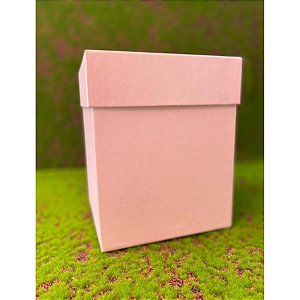 Caixa Rigida G Rosa 16x16x20 - 01 unidade - Rizzo