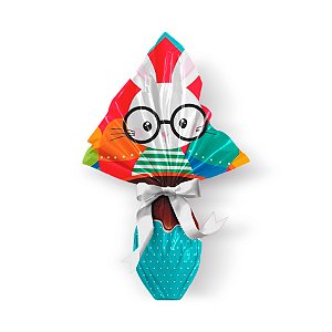 Saco Express 35x35cm para Ovos de 250g a 350g - Play Vermelho - 05 unidades - Cromus Páscoa