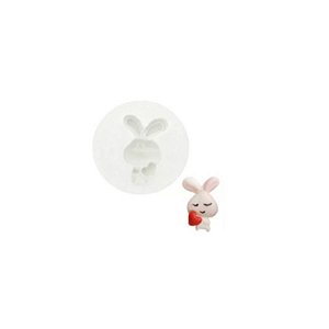 Molde de Silicone Mini Coelho P38 Molds Planet Rizzo Confeitaria