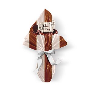 Saco Express 44x44cm para Ovos de 500g a 750g - Chocolate - 05 unidades - Cromus Páscoa - Rizzo