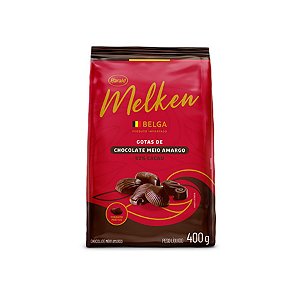Chocolate Belga em Gotas Meio Amargo - Melken - 400g - 01 unidade - Harald - Rizzo