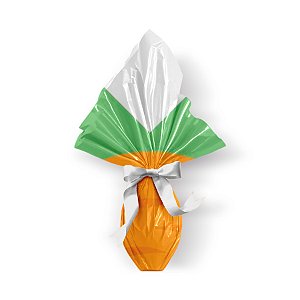 Saco Express 24x24cm para Ovos de 100g a 150g- Cenourinha - 05 unidades - Cromus Páscoa - Rizzo
