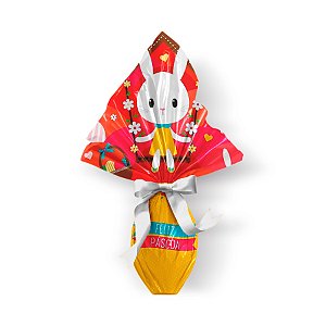 Saco Express 39x39cm para Ovos de 350g a 500g - Jardim de Páscoa - 05 unidades - Cromus Páscoa - Rizzo