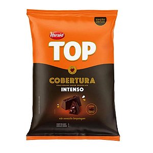 Cobertura em Gotas Sabor Intenso Meio Amargo - Top - 1,010kg - Harald - Rizzo