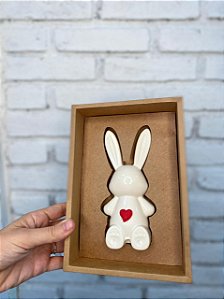 Berço para Coelho de Páscoa Kraft - 1un - Rizzo Confeitaria