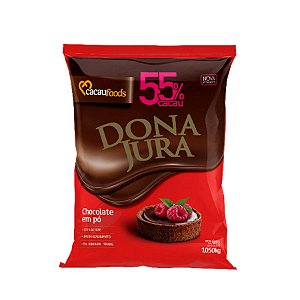 Chocolate em Pó Solúvel 55% Cacau - Cacau Foods - 1kg - Rizzo Confeitaria