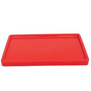 Bandeja Retangular 30x18cm Coral - 01 unidade - Só Boleiras - Rizzo