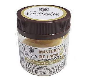 Manteiga de Cacau 100% natural 60gr Gobeche Rizzo Confeitaria