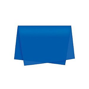Papel de Seda - 50x70cm - Azul Escuro - 10 folhas - Riacho - Rizzo