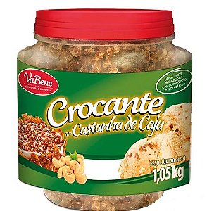 Crocante de Castanha-de-Cajú 1,05Kg - Vabene - Rizzo Confeitaria