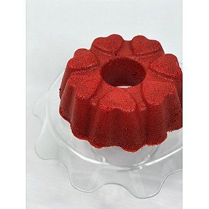 Forma Suíça Coração Ref 0467 - 22 X 10 cm Caparroz Rizzo Confeitaria