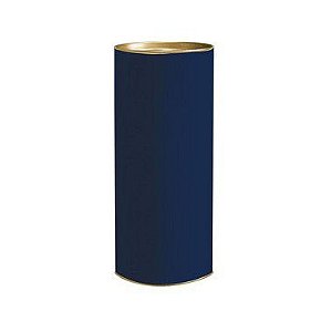 Lata para Presente 20x9,1cm Azul Marinho - 01 unidade - Rizzo