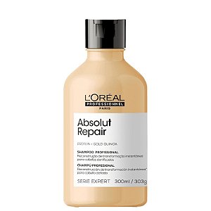 LOREAL EXPERT ABSOLUT REPAIR  GOLD QUINOA SHAMPOO 300ML