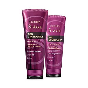 Eudora Siage Pro Cronology Shampoo 250ML + Condicionador 200ml