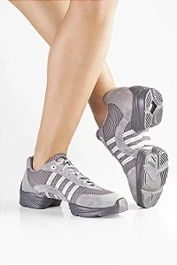 Tênis para Dança Cinza Split Sole Só Dança DK70