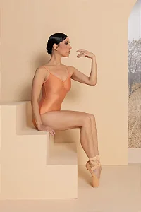 Collant Cláudia Mota Ouro Rosa - Só Dança CM54