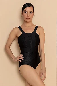 Collant Cláudia Mota Preto - Só Dança CM55