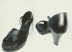 sandália dança de salão capezio