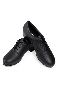 Sapato de Sapateado Masculino Profissional - Freio de Couro – Só Dança TA710