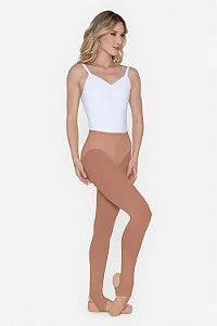 Meia Calça Stirrup Adulto em Lycra Ballet – Só Dança TS56