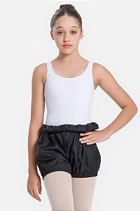 Shorts de Aquecimento Infantil Preto – Só Dança 5283