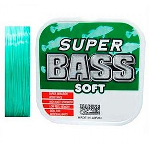 Linha Monofilamento Marine Sports Super Bass Soft-Verde  040mm