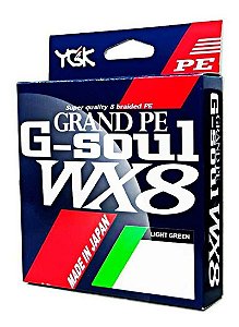 Linha Multifilamento YGK G-soul Grand PE WX8 150m