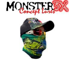 Máscara de Proteção Solar Monster 3x