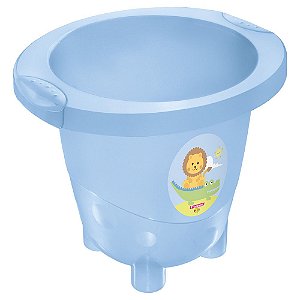Ofurô Infantil Plástico -18 Litros-Cor Azul-SANREMO