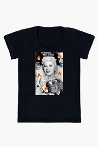 Camiseta Unissex Foguinho nos Stories - Mae West Old Hollywood