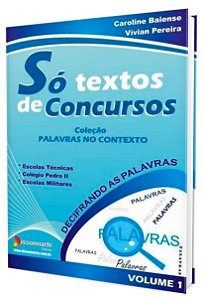 Só Textos de Concursos - Vol.1