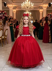 Vestido Marie Longo Heloisa Vermelho