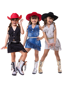 Conjunto Blogueirinha Boiadeira Maraisa Jeans