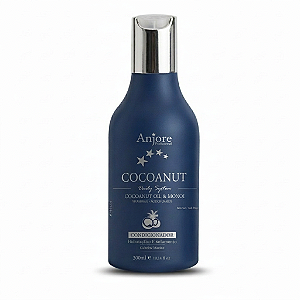 Condicionador Hidratante Cocoanut Anjore 300ml com Óleo de Coco e Óleo de Monoi Hidratação e Nutrição