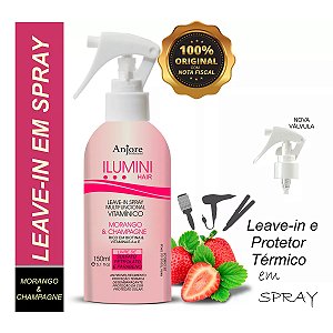 Leavein Spray Ilumini Hair Biotina 150ml Anjore