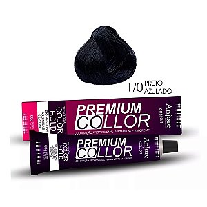 Coloração 1.0 Preto Azulado 60gr Anjore