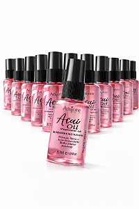 Kit Atacado 12 Óleo De Açaí Blindagem Restauração 30m Anjore Reparador de Pontas Duplas e Anti Frizz