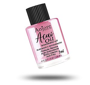 Óleo De Açaí Blindagem e Restauração 7ml Anjore Tratamento Selador Reparador de Pontas e Anti Frizz