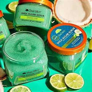 Esfoliante Corporal Tree Hut Coconut Lime 510g