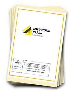 Papel Sublimatico Solucione-Paper A3 90grs c/500 folhas (Tratado-Fundo Amarelo)