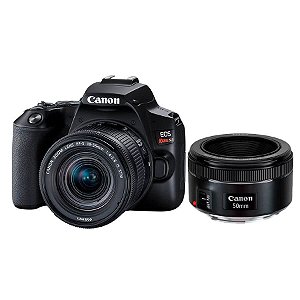 Kit Câmera Canon EOS SL3 com Lente EF 50mm