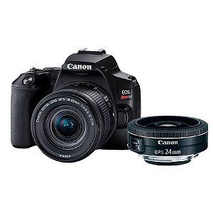 Kit Câmera Canon EOS SL3 com Lente EF-S 24mm f/2.8 STM