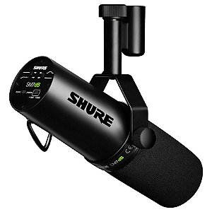 Microfone Vocal Dinâmico com Pré-amplificador Integrado Shure SM7dB