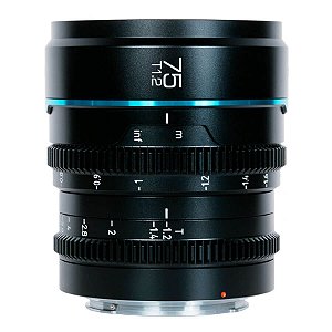 Lente Sirui Night Walker 75mm T1.2 S35 Cine RF-Mount